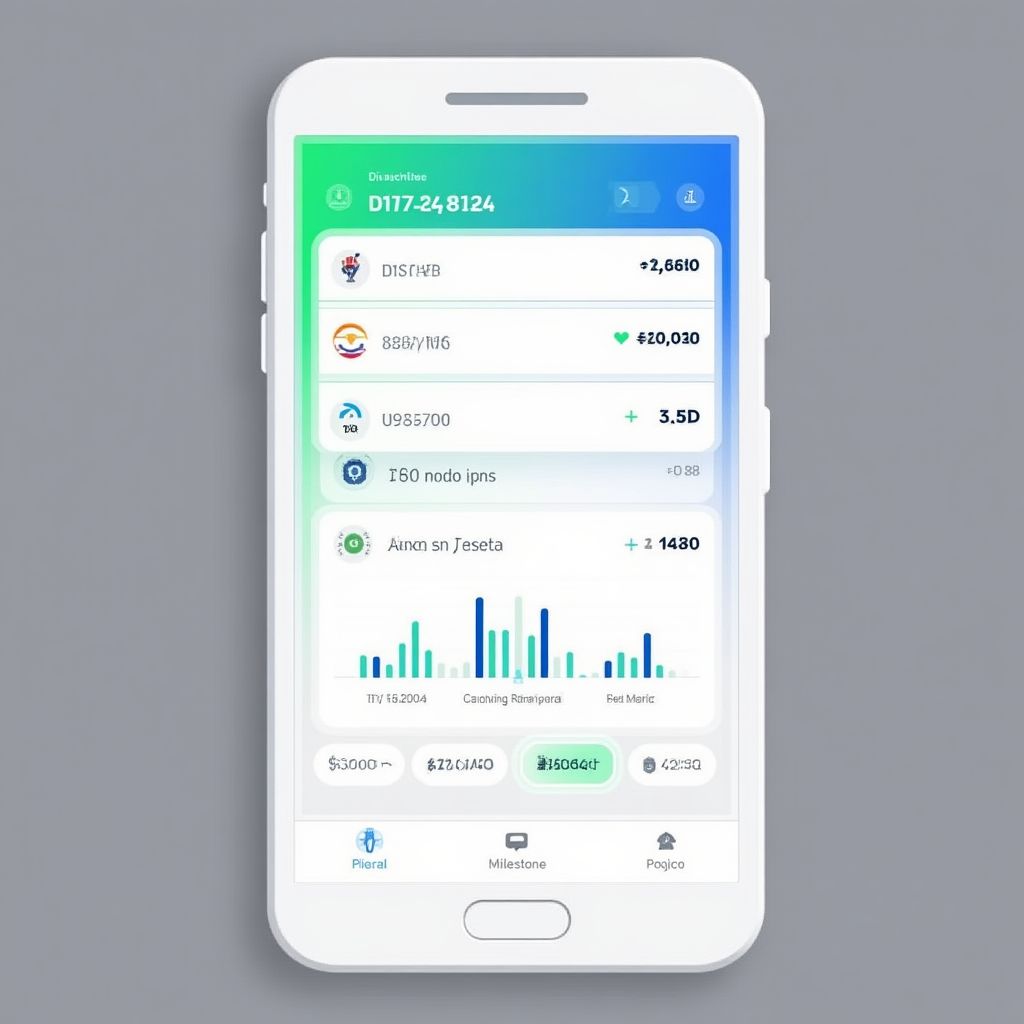 Aplicación de ahorro y metas financieras